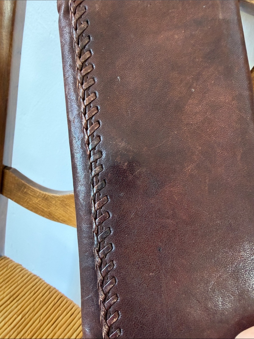 HOBO Dark Brown Leather Wristlet Clutch - Picture 9 of 13
